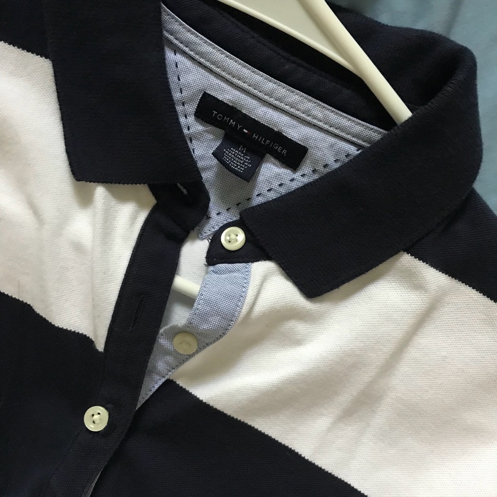 Tommy striped polo